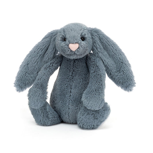 Jellycat - Bashful Dusky Blue Bunny Small