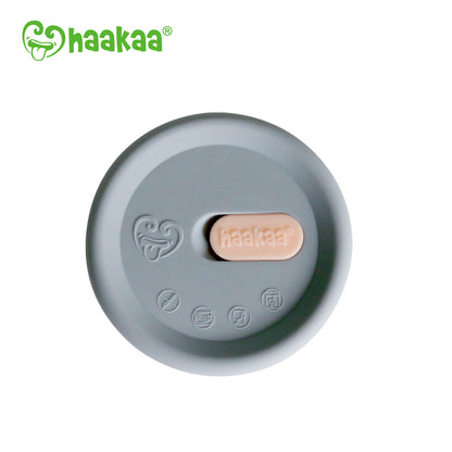 Haakaa - 100ml Silicone Pump and Silicone Cap Combo