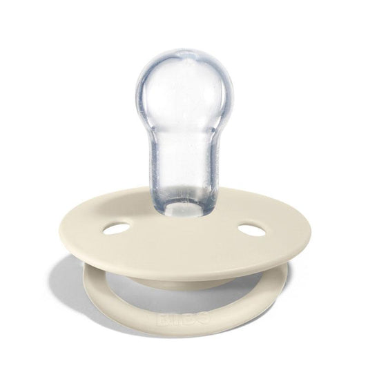 BIBS De Lux Silicone - Ivory - ONE SIZE