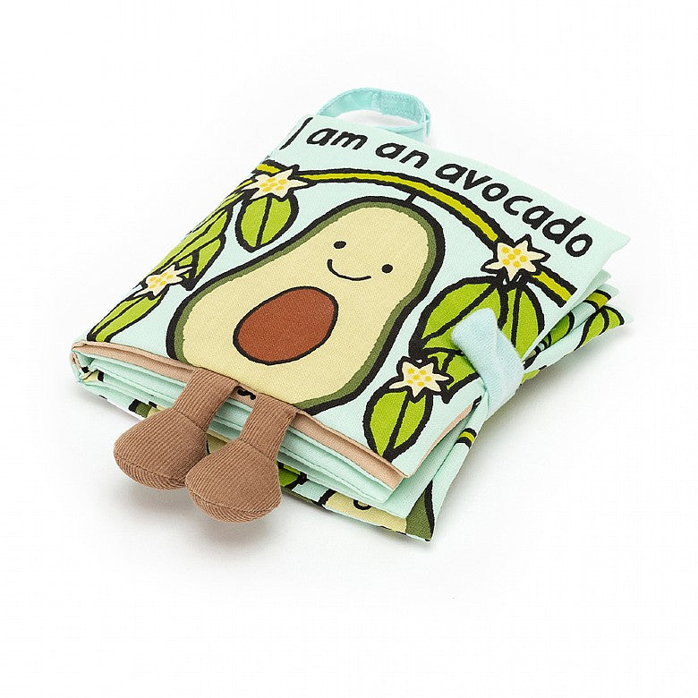 Jellycat - Avocado Fabric Book