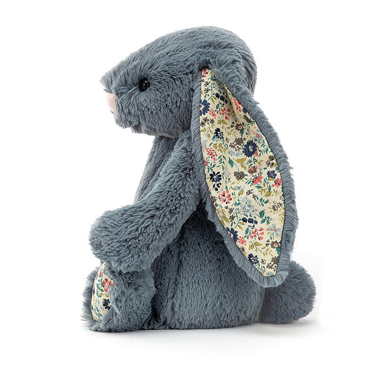 Jellycat - Blossom Dusky Blue Bunny Medium
