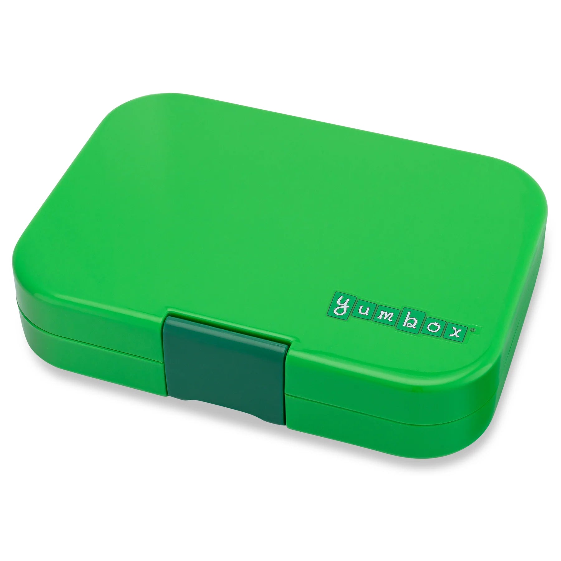 Yumbox Panino Leakproof Bento Lunch Box - 4 Compartments, 8.5x6x1.8 Inches, Jurassic Green Dinosaur