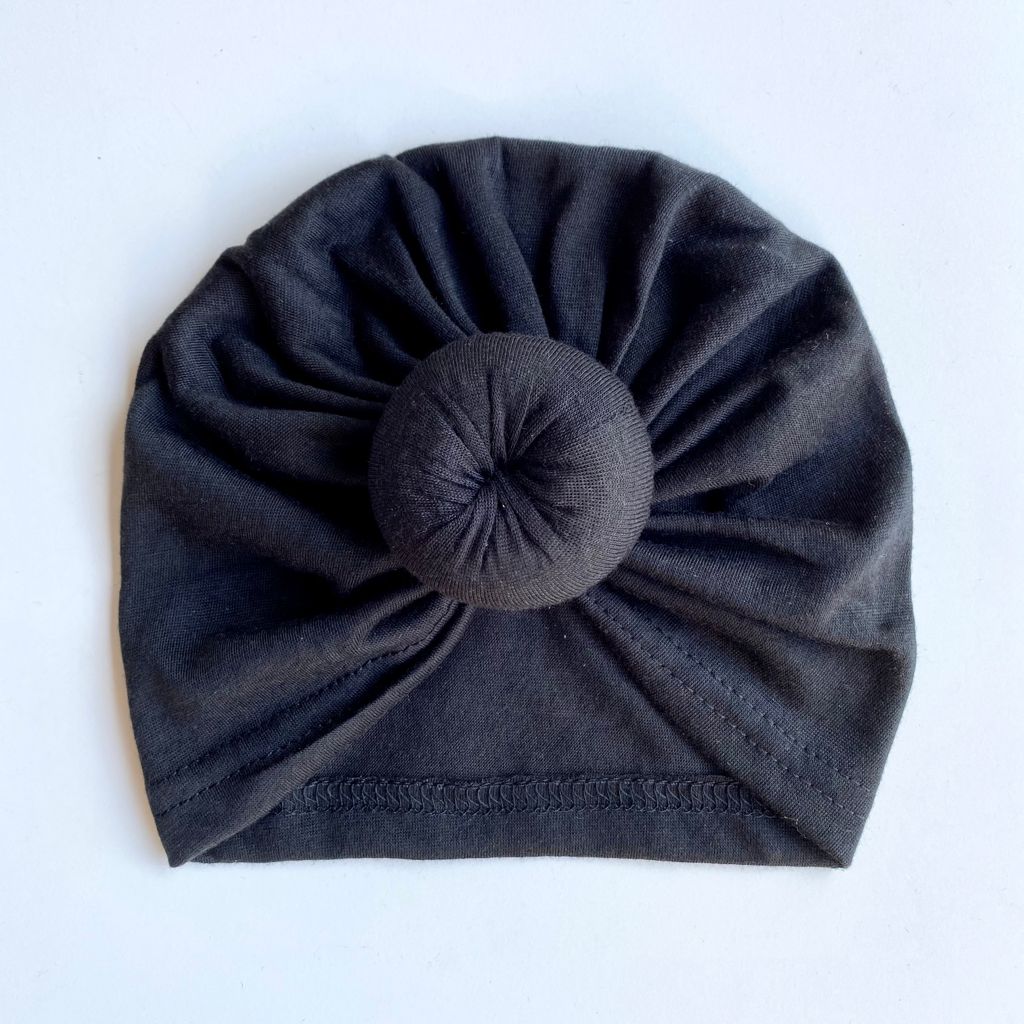 Knotted Turban - Black