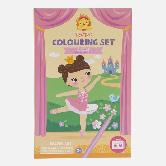 Tiger Tribe - Colouring Set - Ballet