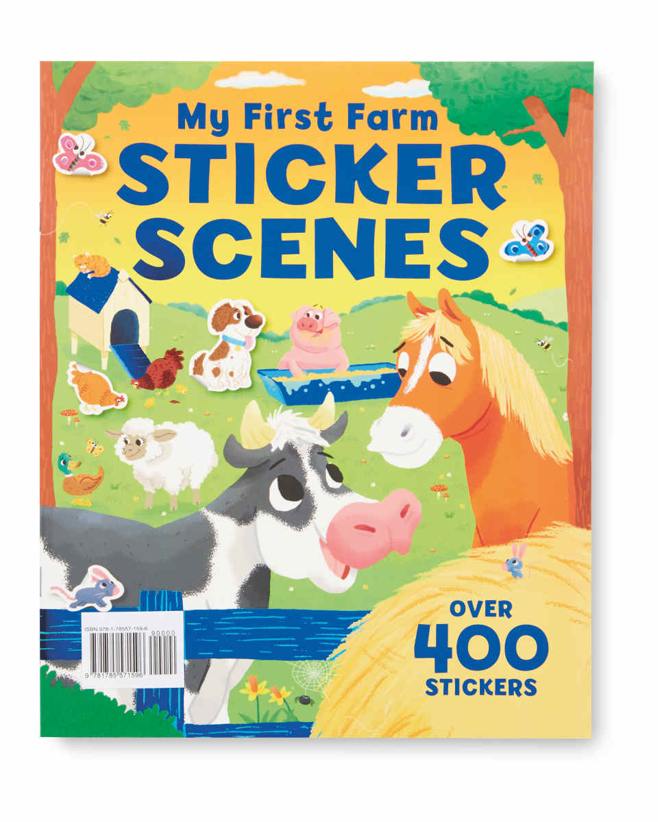 My First Farm: Sticker Scenes Book