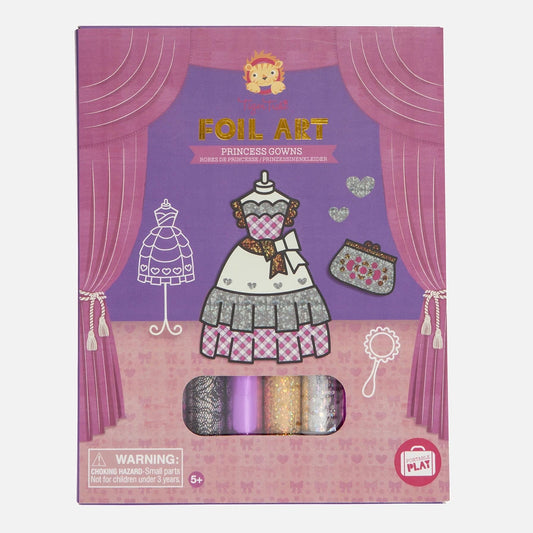 Tiger Tribe - Foil Art - Princess Gowns