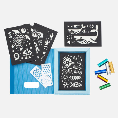Tiger Tribe - Foil Art - Under the Sea