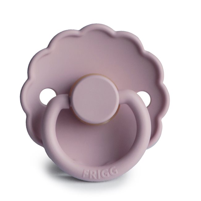 FRIGG Daisy Natural Rubber Pacifier - Soft Lilac - Size 2