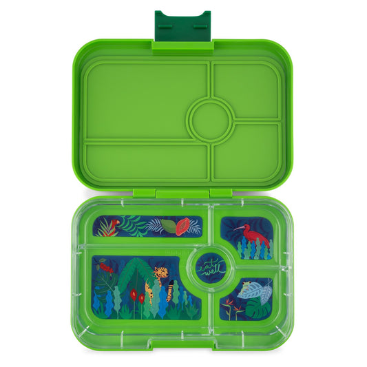 Yumbox Tapas 5 Compartment - Go Green