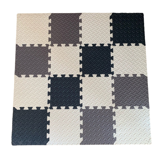 Modern Playmats - Slate, Grey and White