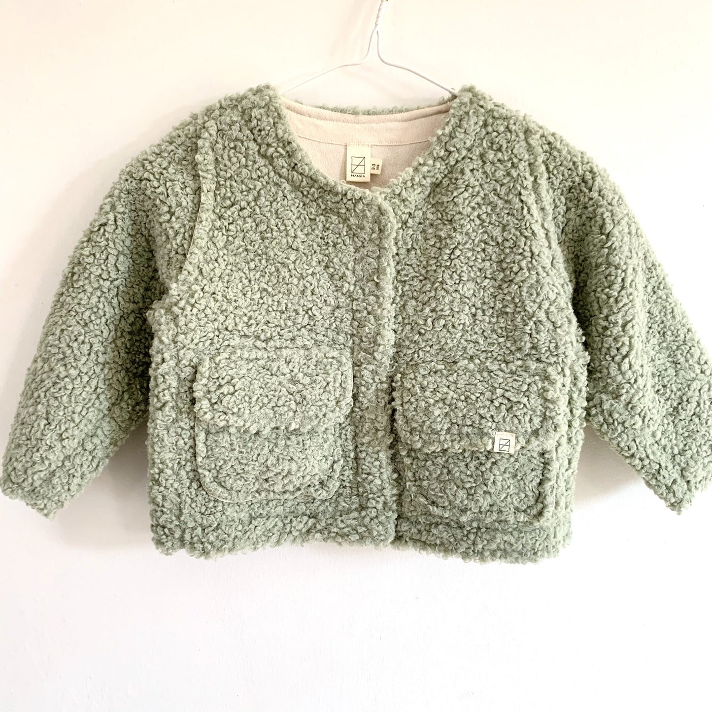 Sienna Sherpa Jacket - Mint