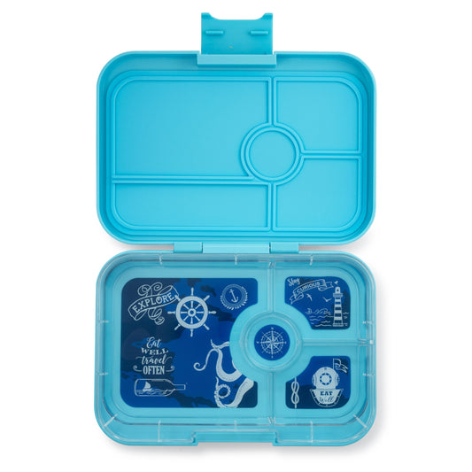 Yumbox Tapas 4 Compartment - Nevis Blue