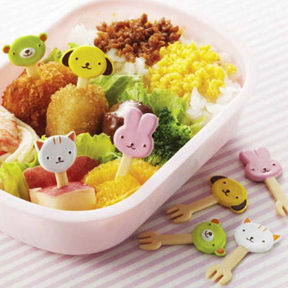 Bento Animal Themed fork pick set