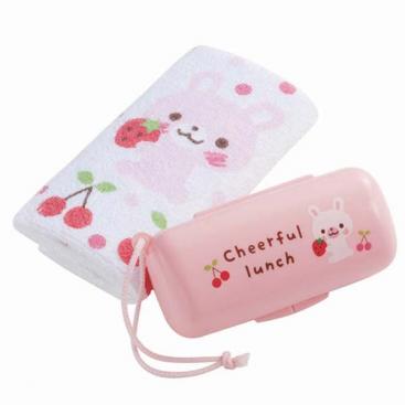 Towel &amp; Case Set - Rabbit
