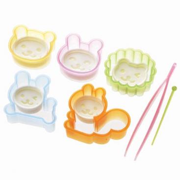 'Animal Costume' Bento Cutter Set