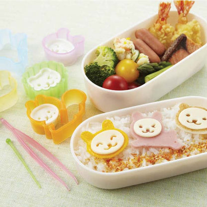 'Animal Costume' Bento Cutter Set