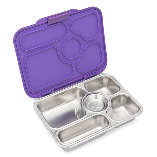 Yumbox Presto | Remy Lavender Purple | Stainless Steel Leakproof Bento for Kids & Adults