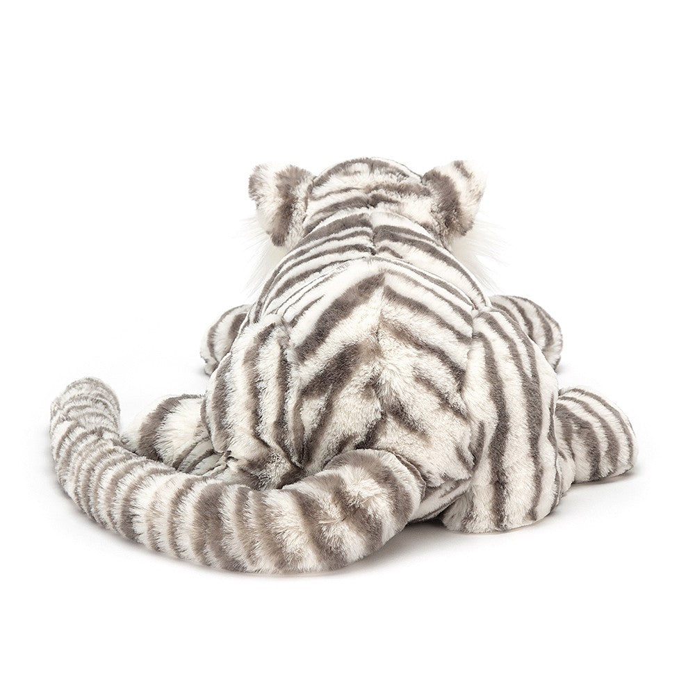 Jellycat - Sacha Snow Tiger Little