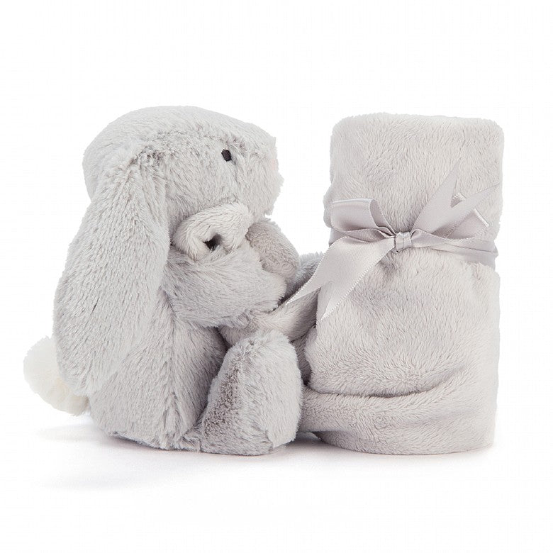 Jellycat - Bashful Silver Bunny Soother