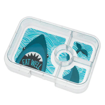 Yumbox Tapas 4 Compartment - True Blue - Shark