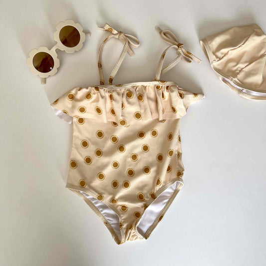 Ruffled One Piece - Sunshine