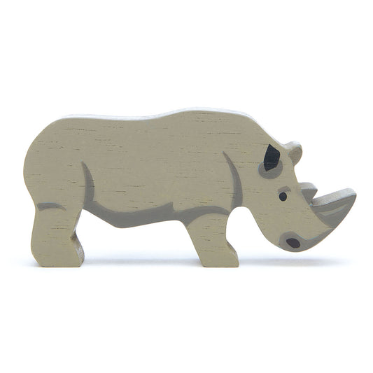 Tender Leaf - Wooden Rhino