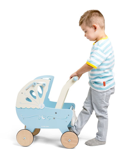 Le Toy Van - Moonlight Pram (Including baby bag and mattress)