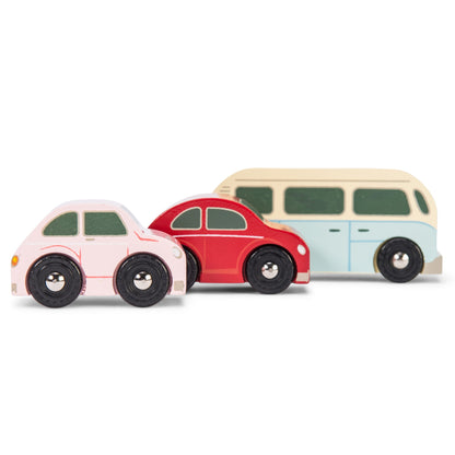 Le Toy Van - Retro Metro Wooden Car Set