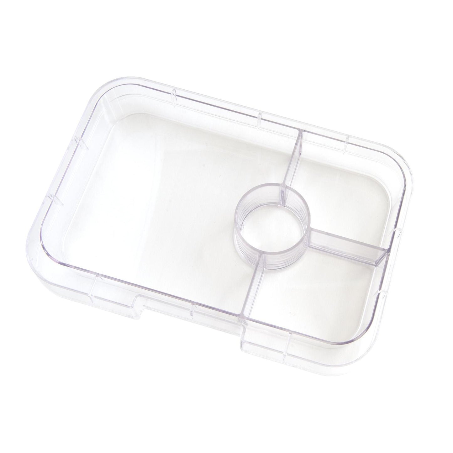 Yumbox Tapas Tray Insert - Clear 4 Compartment