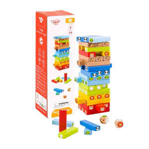 Tooky Toy stacking Game: Animals