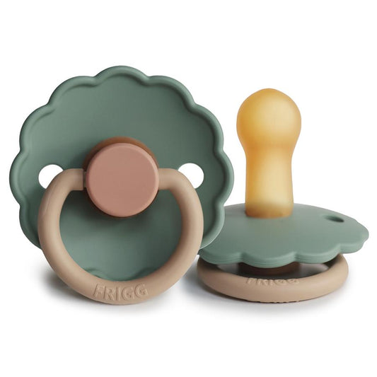 FRIGG Daisy Natural Rubber Pacifier - Willow - Size 2
