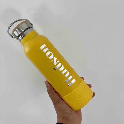 MontiiCo Original Insulated Bottle | Blueberry Blue | For Kids & Adults