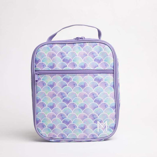 MontiiCo Insulated Lunch Bag with Ice Pack - Mermaid