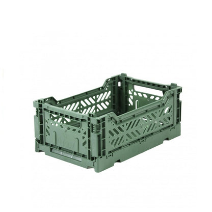 Aykasa - Mini Folding Crate - Almond Green