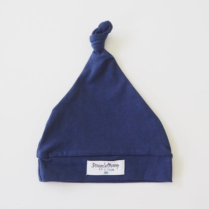 Snuggle Hunny Kids Knotted Beanie - Navy