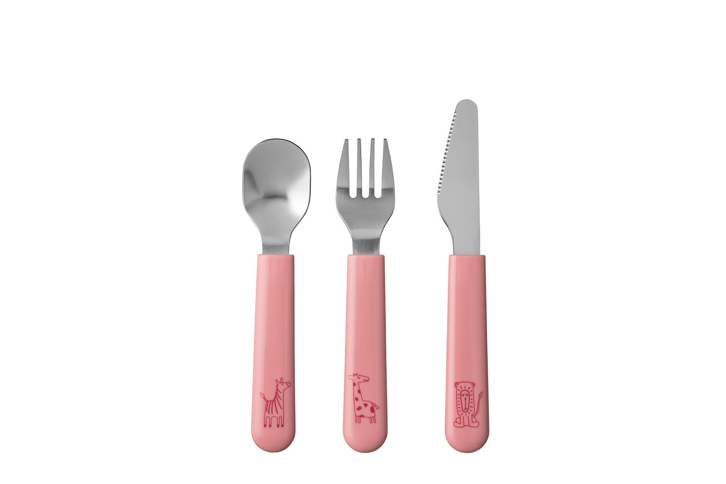 Mepal - Mio Children’s Cutlery Set - Deep Pink
