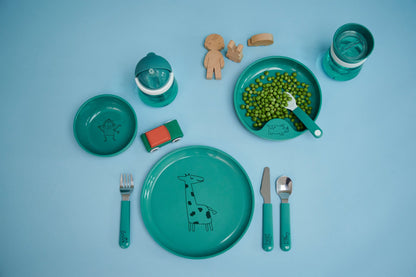 Mepal - Mio Children’s Cutlery Set - Deep Turquoise