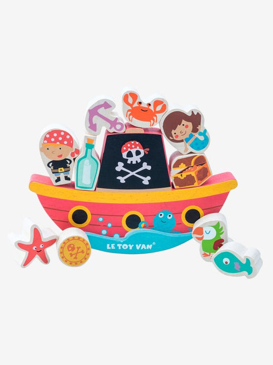 Le Toy Van - Pirate Balance 'Rock'n' Stack'
