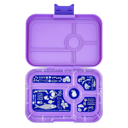 Yumbox Tapas 5 Compartment - Dreamy Purple