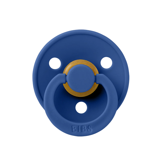 BIBS Natural Latex Pacifier - Cornflower Size 2