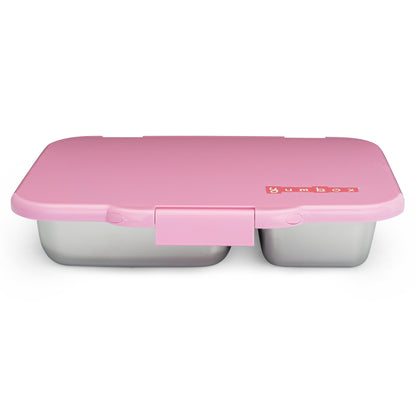 Yumbox Presto | Rose Pink | Stainless Steel Leakproof Bento for Kids & Adults