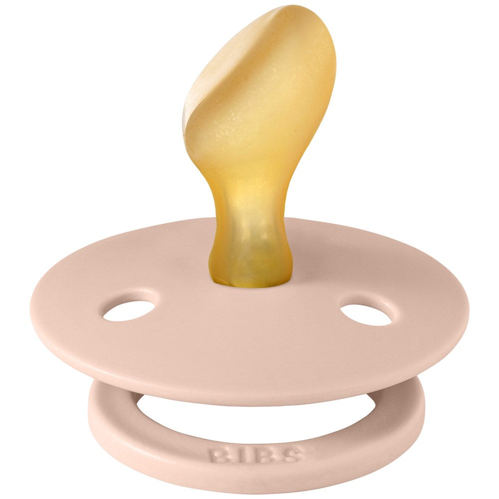 BIBS Anatomical Latex Pacifier - Blush Size 1