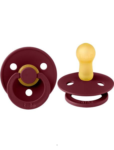 BIBS Natural Latex Pacifier - Elderberry Size 1