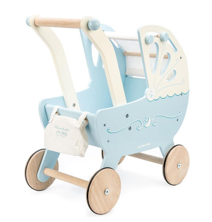 Le Toy Van - Moonlight Pram (Including baby bag and mattress)