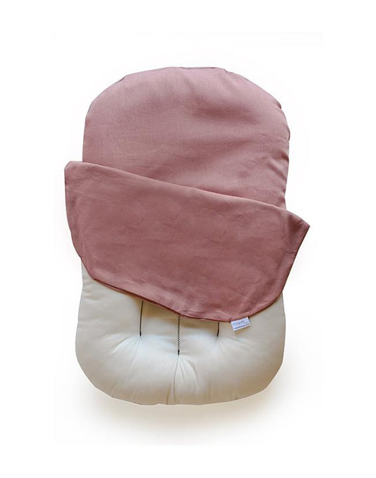Snuggle Me Organic | Patented Infant Lounger - Rosewood Linen