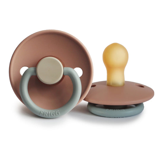 FRIGG Natural Rubber Pacifier - Queen - Size 2