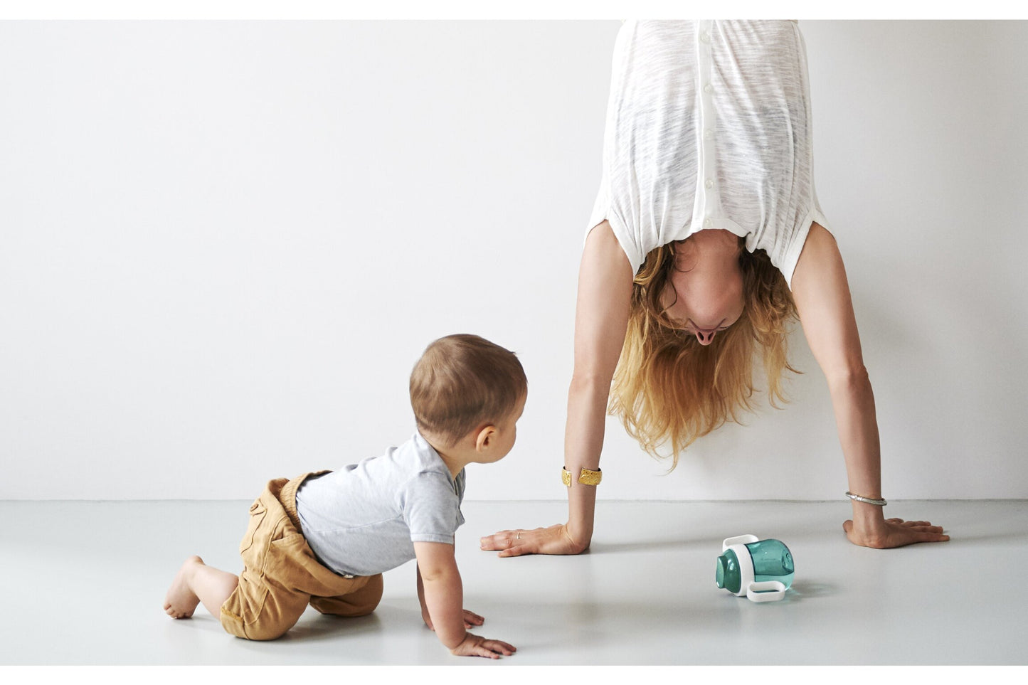 Mepal - Mio Non-Spill Sippy Cup 200ml - Deep Turquoise