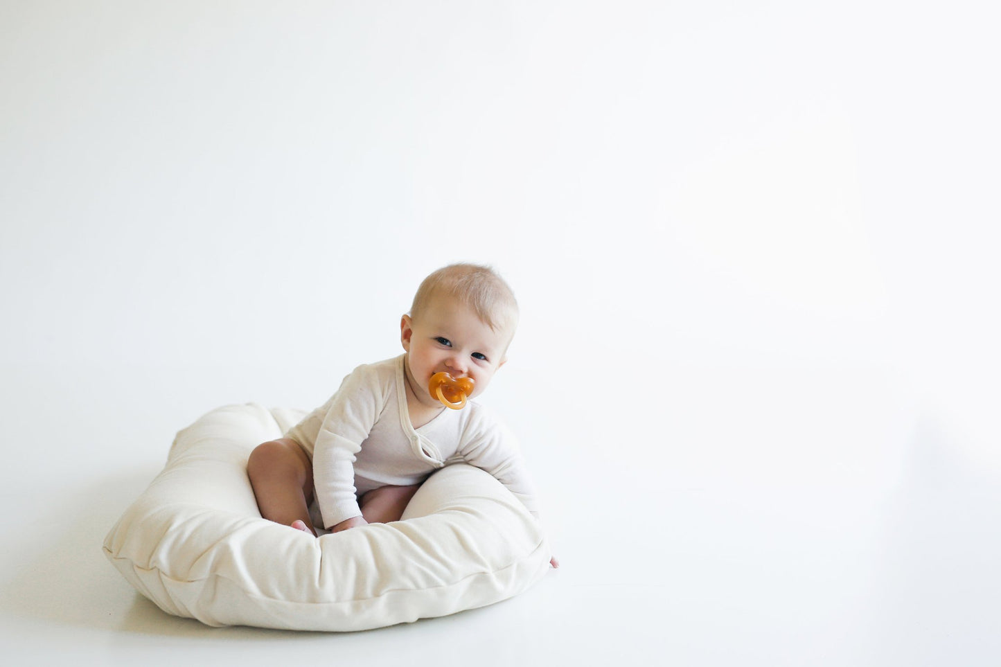 Snuggle Me Organic | Patented Infant Lounger - Natural