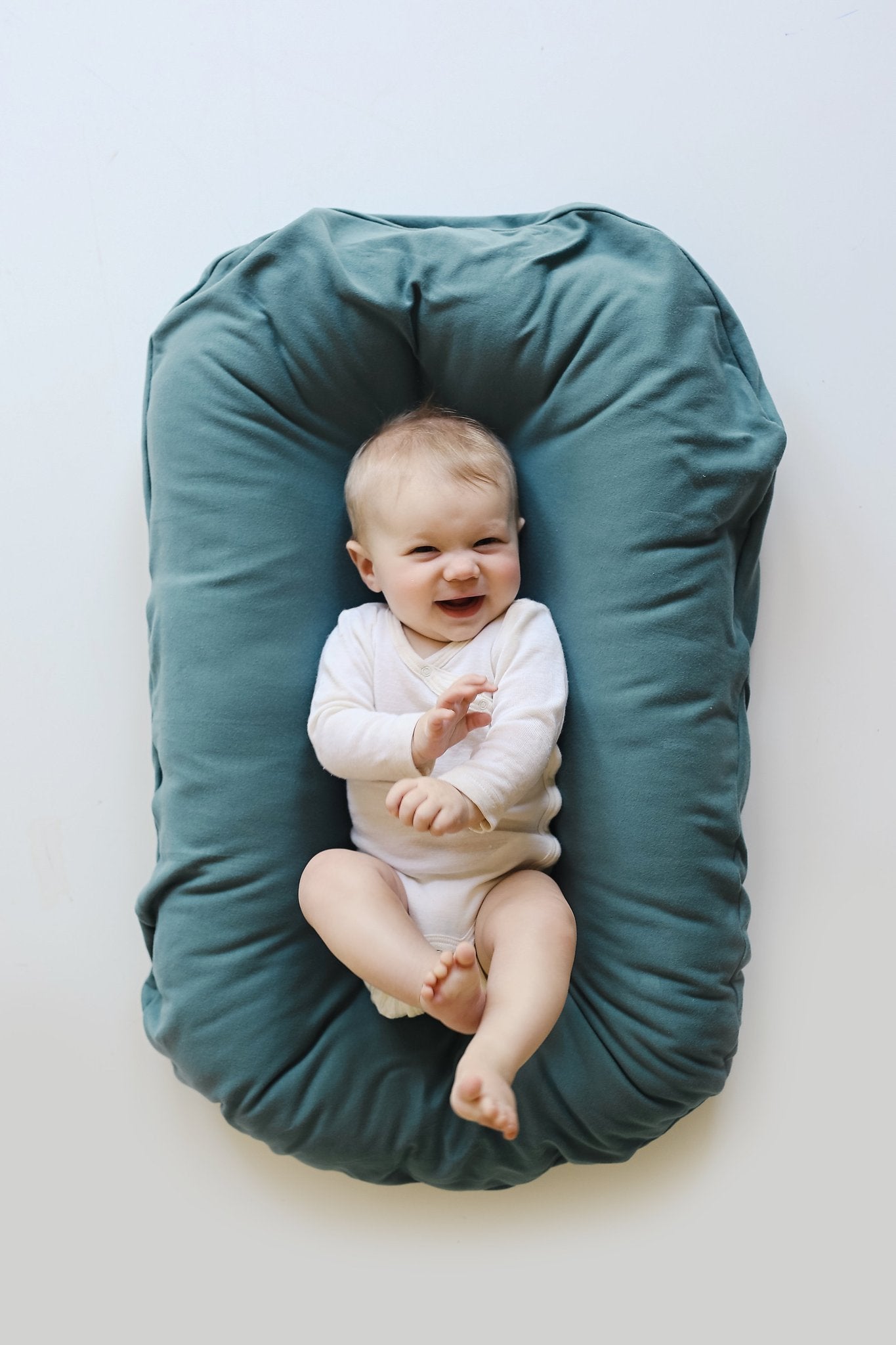 Snuggle Me Organic | Patented Infant Lounger - Moss
