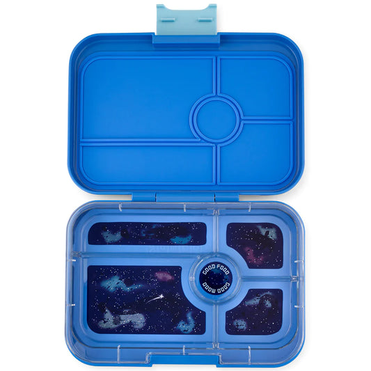 Yumbox Tapas Lunch Box | True Blue with Space Tray | 5 Compartment